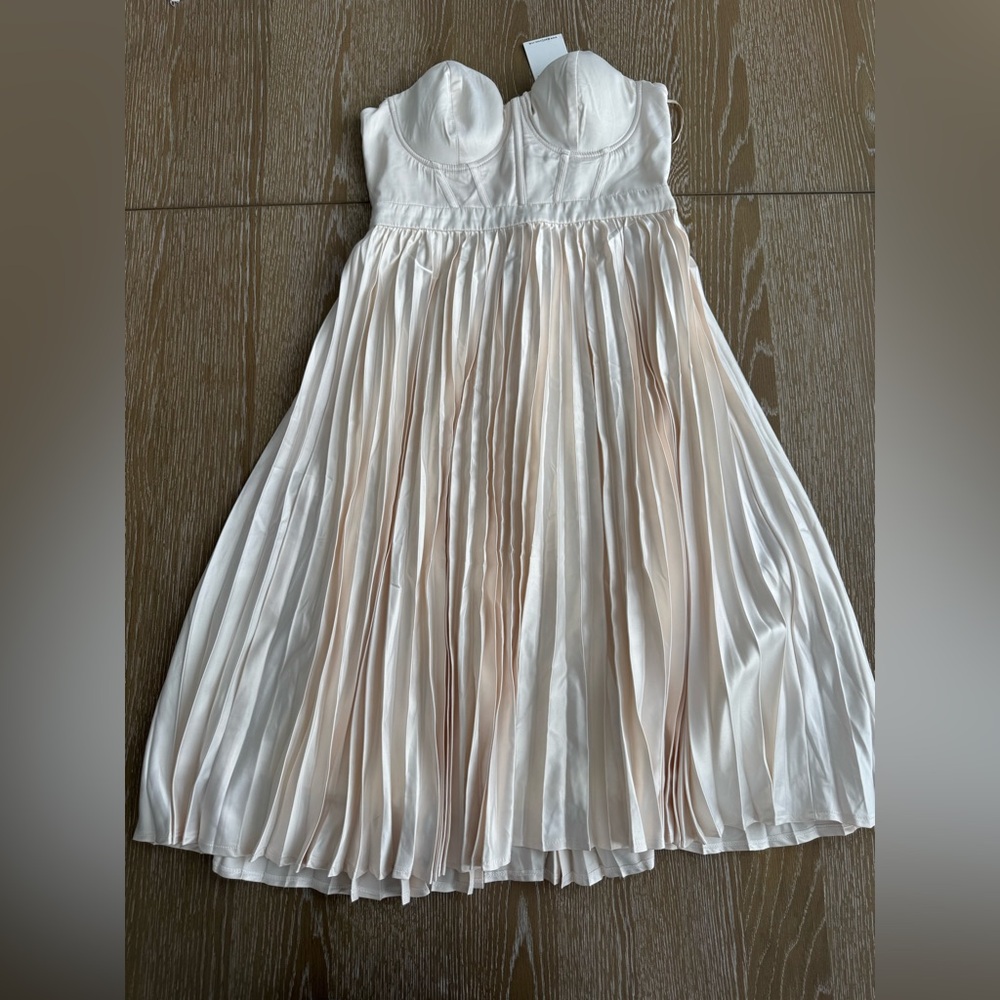 Vici off white midi dress